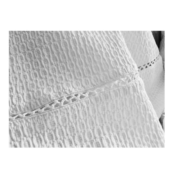 Banana Republic White Jacquard Flare Skirt - Picture 5 of 8